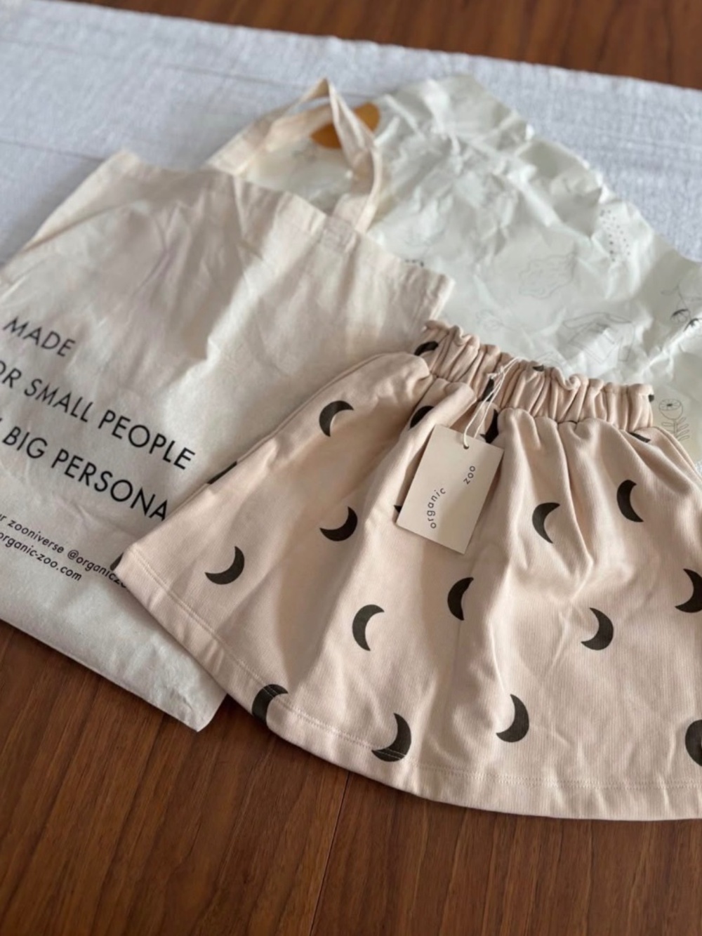 Organic Zoo moon skirt NEW